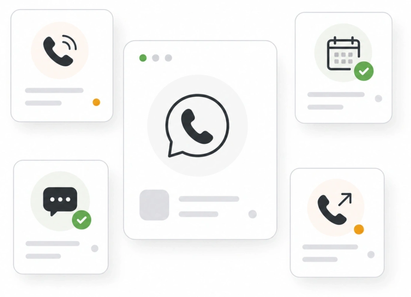 LobbyStack AI receptionist capabilities: answers calls, books appointments, qualifies leads, transfers calls, and sends summaries